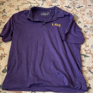 LSU Purple Polo Shirt